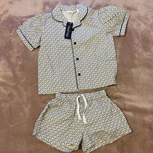 Girls Cotton Pyjama Set